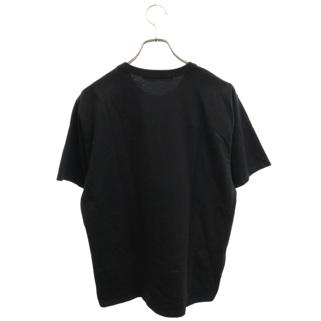 MAISON KITSUNE'(メゾンキツネ)のMAISON KITSUNE メゾンキツネ フロントロゴプリント 半袖Tシャツ ブラック AM00104KJ008 メンズのトップス(Tシャツ/カットソー(半袖/袖なし))の商品写真