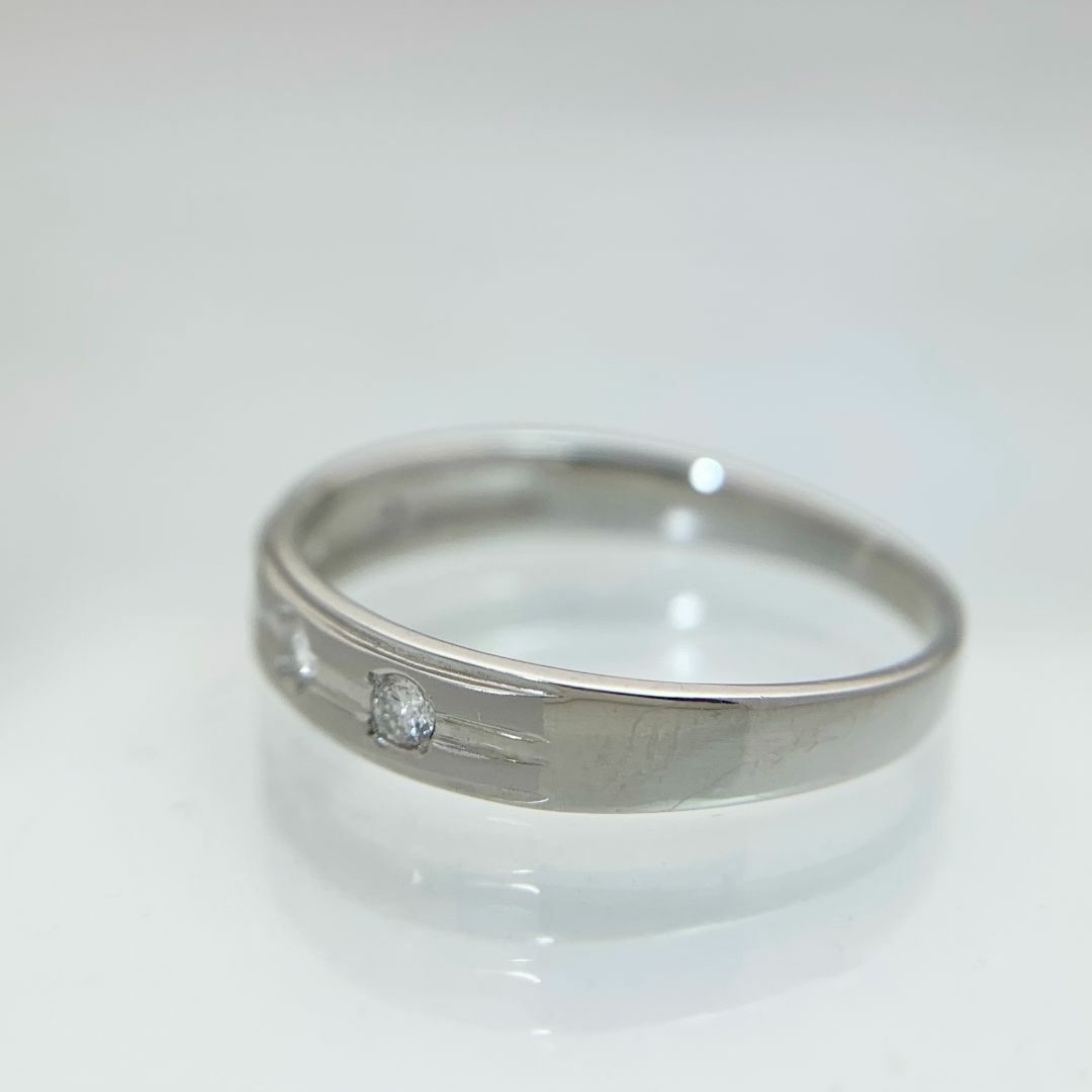 新品 ダイヤモンド リング 0.10ct Pt900 レディースのアクセサリー(リング(指輪))の商品写真
