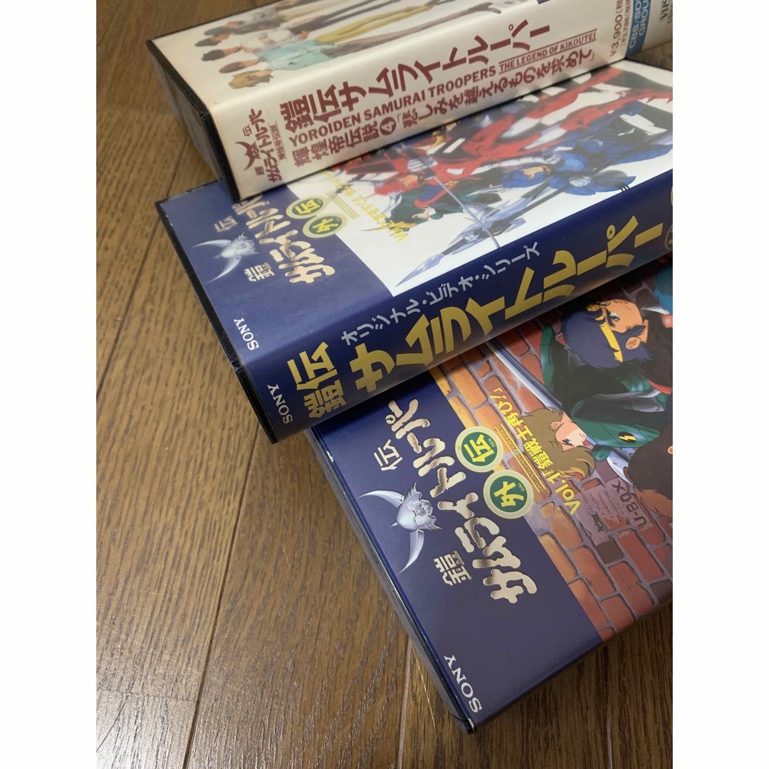 鎧伝サムライトルーパー 外伝　輝煌帝伝説　TVビデオ　声優メッセージカード エンタメ/ホビーのDVD/ブルーレイ(アニメ)の商品写真