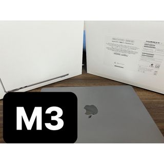 M3 MacBookAir 8GBメモリ 256GB スペースグレー(ノートPC)