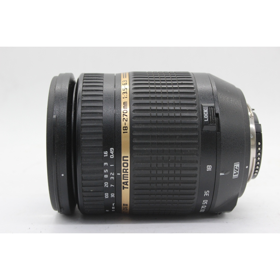 【返品保証】 タムロン Tamron DiII 18-270mm F3.5-6.3 ニコンマウント レンズ  s9892 スマホ/家電/カメラのカメラ(レンズ(ズーム))の商品写真