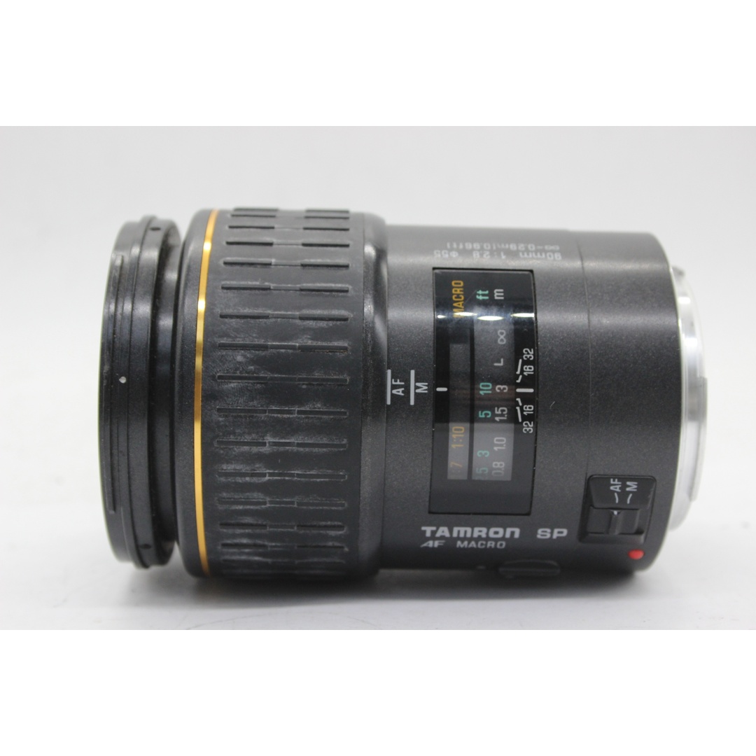 【返品保証】 タムロン Tamron SP AF Macro 90mm F2.8 前後キャップ付き キャノンマウント レンズ  s9894 スマホ/家電/カメラのカメラ(レンズ(単焦点))の商品写真