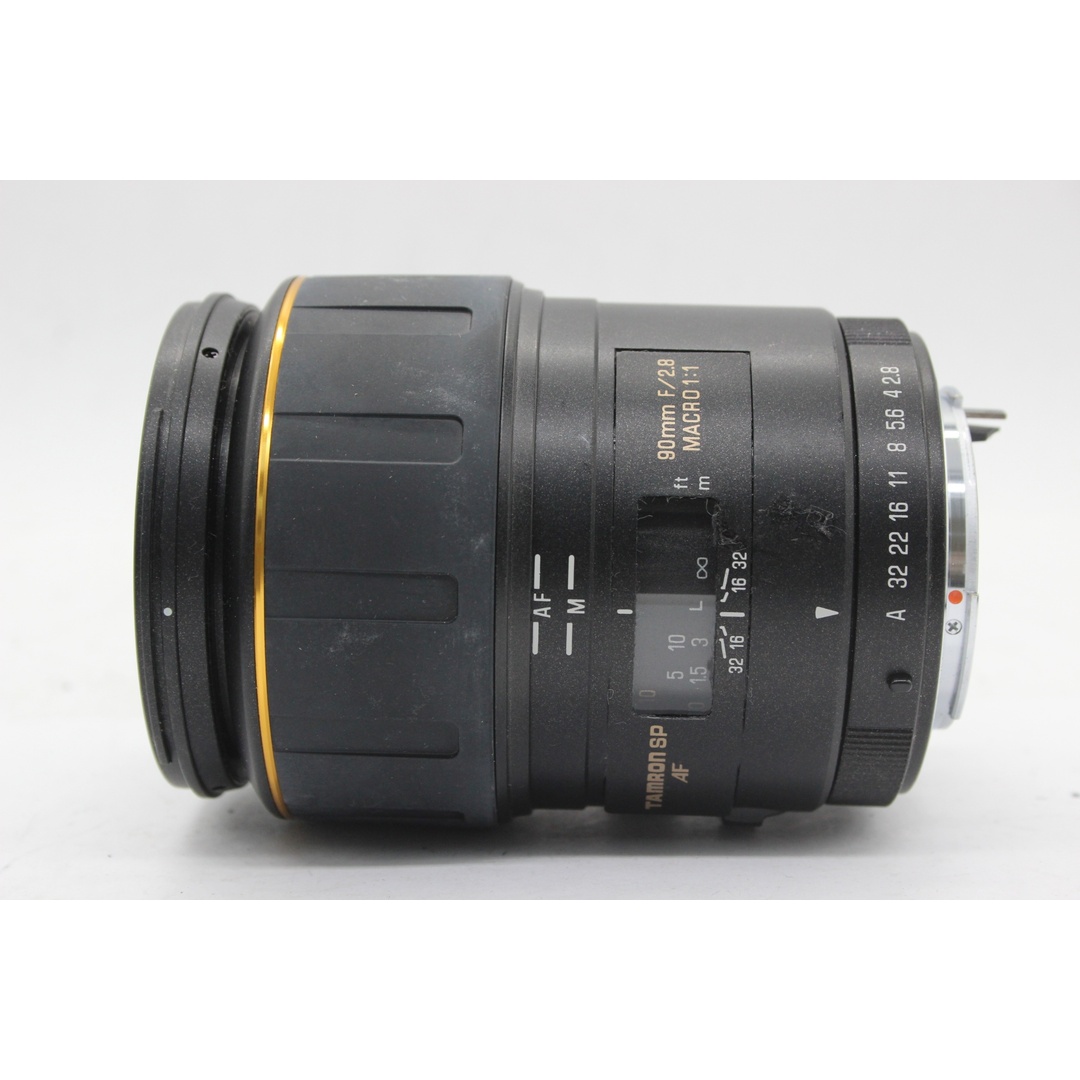 【返品保証】 タムロン Tamron SP AF 90mm F2.8 Macro フード付き ペンタックスマウント レンズ  s9895 スマホ/家電/カメラのカメラ(レンズ(単焦点))の商品写真