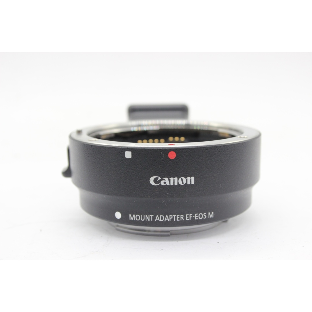 【美品 返品保証】 キャノン Canon Mount Adapter EF-EOS M 前後キャップ付き マウントアダプター  s9897 スマホ/家電/カメラのカメラ(その他)の商品写真