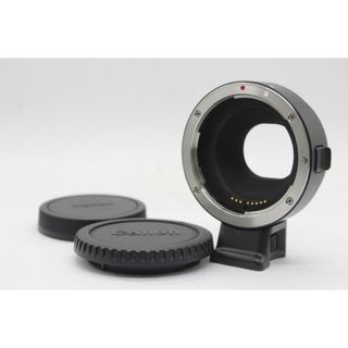 【美品 返品保証】 キャノン Canon Mount Adapter EF-EOS M 前後キャップ付き マウントアダプター  s9897(その他)