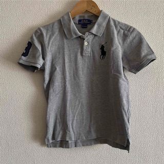 POLO RALPH LAUREN - ラルフローレン　ポロシャツ　ピッグポニー　グレー　140