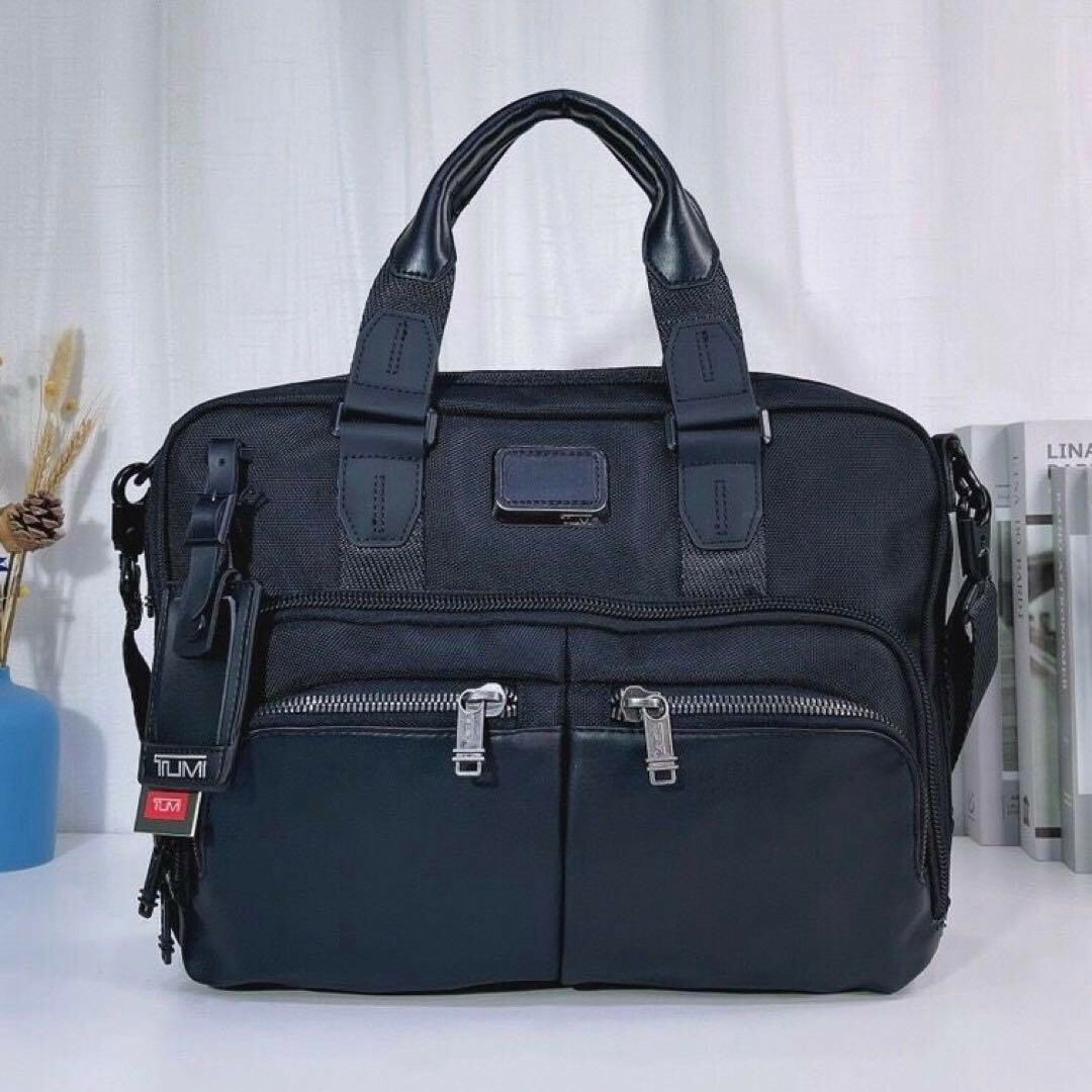 TUMI(トゥミ)のTUMI ALPHA BRAVO 2wayブリーフケース ビジネスバッグ 黒 メンズのバッグ(バッグパック/リュック)の商品写真