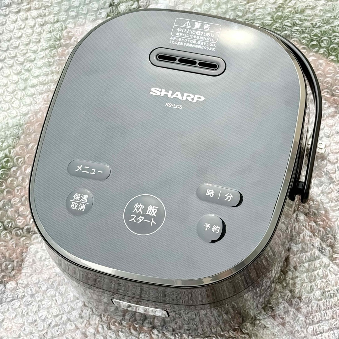 SHARP(シャープ)の新品❗️シャープ 3合炊きIH炊飯器 早炊き機能付き スマホ/家電/カメラの調理家電(炊飯器)の商品写真