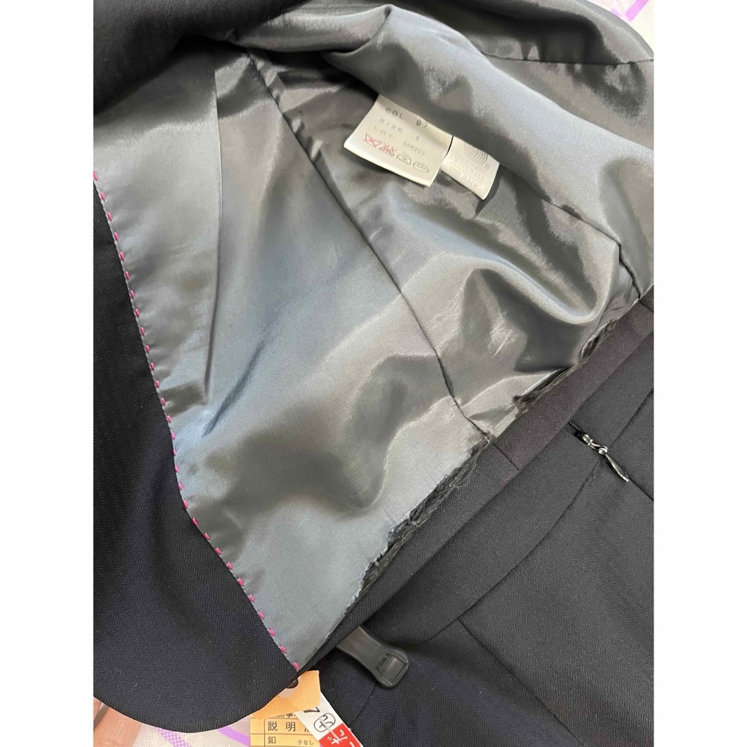 Miss JUNKO 洋服の青山　スーツ　ジャケット　タイトスカート　5号　S レディースのレディース その他(その他)の商品写真