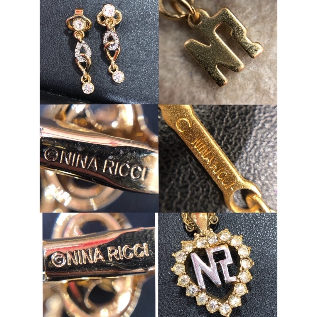 NINA RICCI(ニナリッチ)の◆ニナリッチ ネックレス イヤリング ヴィンテージ　セット レディースのアクセサリー(ネックレス)の商品写真