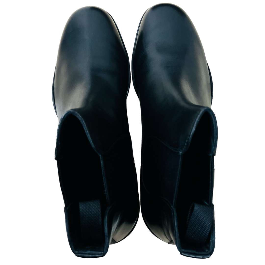 PRADA(プラダ)の【11-3530】美品 プラダ サイドゴアブーツ 黒 レザー サイズ7 メンズの靴/シューズ(ブーツ)の商品写真