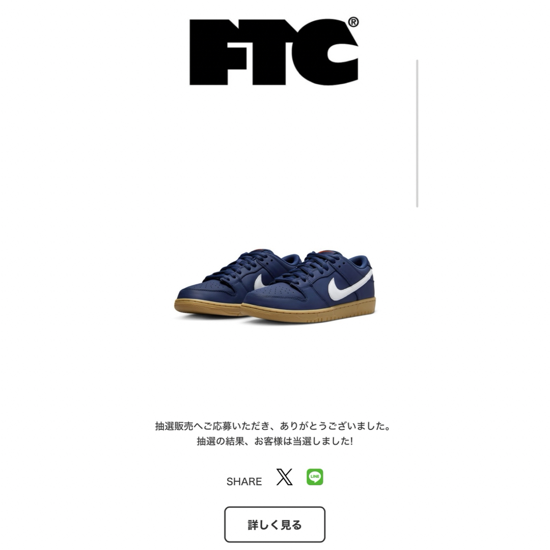 NIKE(ナイキ)のNIKE SB Dunk Low Orange Label Navy Gum メンズの靴/シューズ(スニーカー)の商品写真