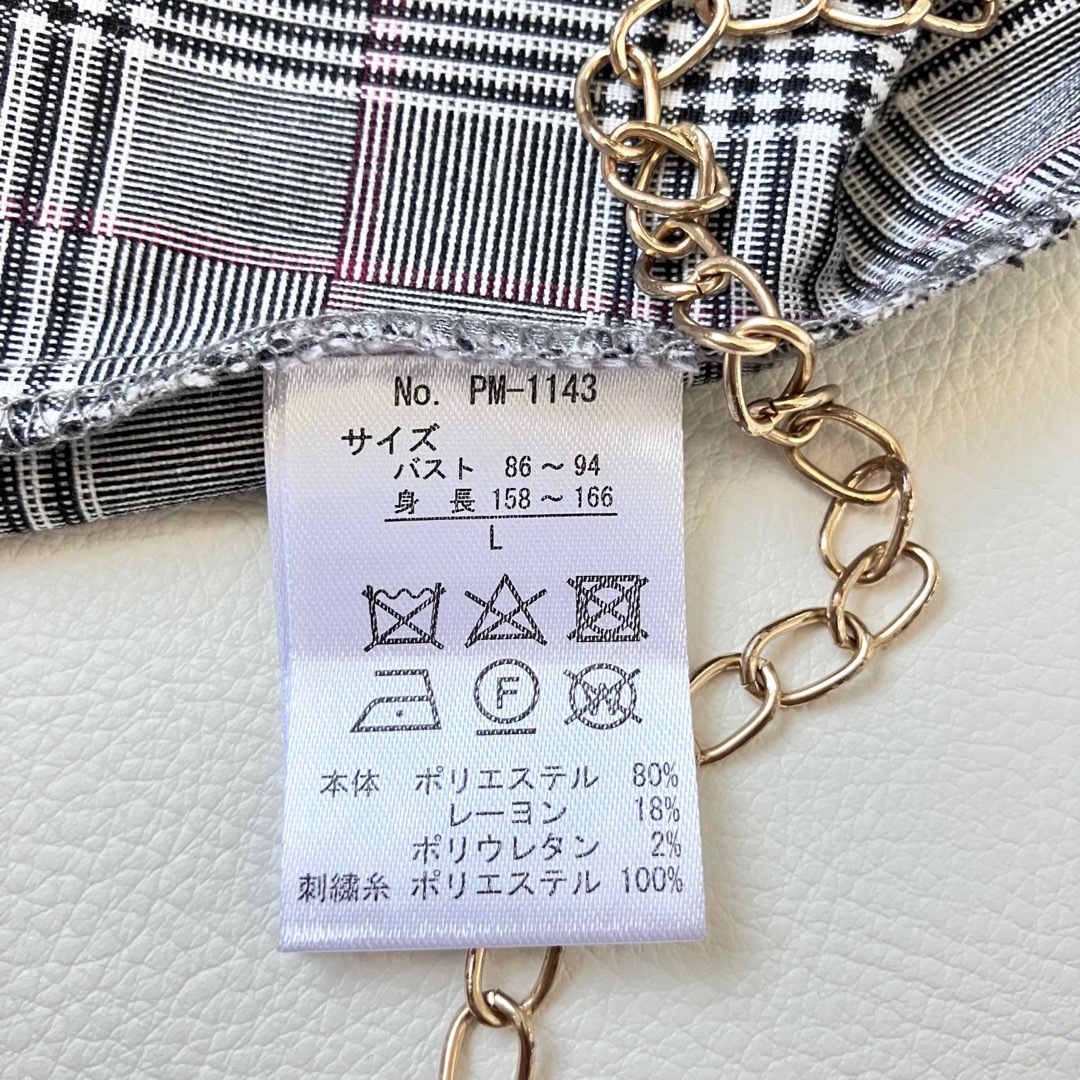 ◆美品◆セレクトショップ◆刺繍入りチェックブラウス◆フリル◆半袖五分袖◆黒◆L メンズのトップス(Tシャツ/カットソー(半袖/袖なし))の商品写真