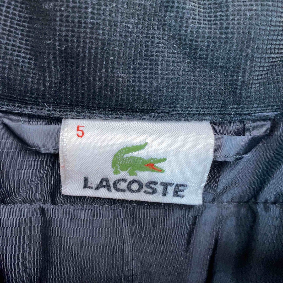 LACOSTE(ラコステ)のLACOSTE ラコステ メンズ 中綿ジャケット ブラック キルティングコート ハイネック メンズのジャケット/アウター(その他)の商品写真