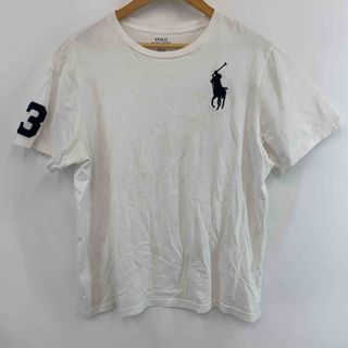 POLO RALPH LAUREN - POLO RALPH LAUREN ポロラルフローレン メンズ Tシャツ　半袖　ロゴ刺繍　白