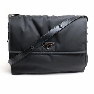 プラダ(PRADA)のPRADA プラダ Re-Nylon ラージ パデッド  ショルダーバッグ ブラック 1BD256 RDLN F0002 ユニセックス【中古】【美品】(ショルダーバッグ)