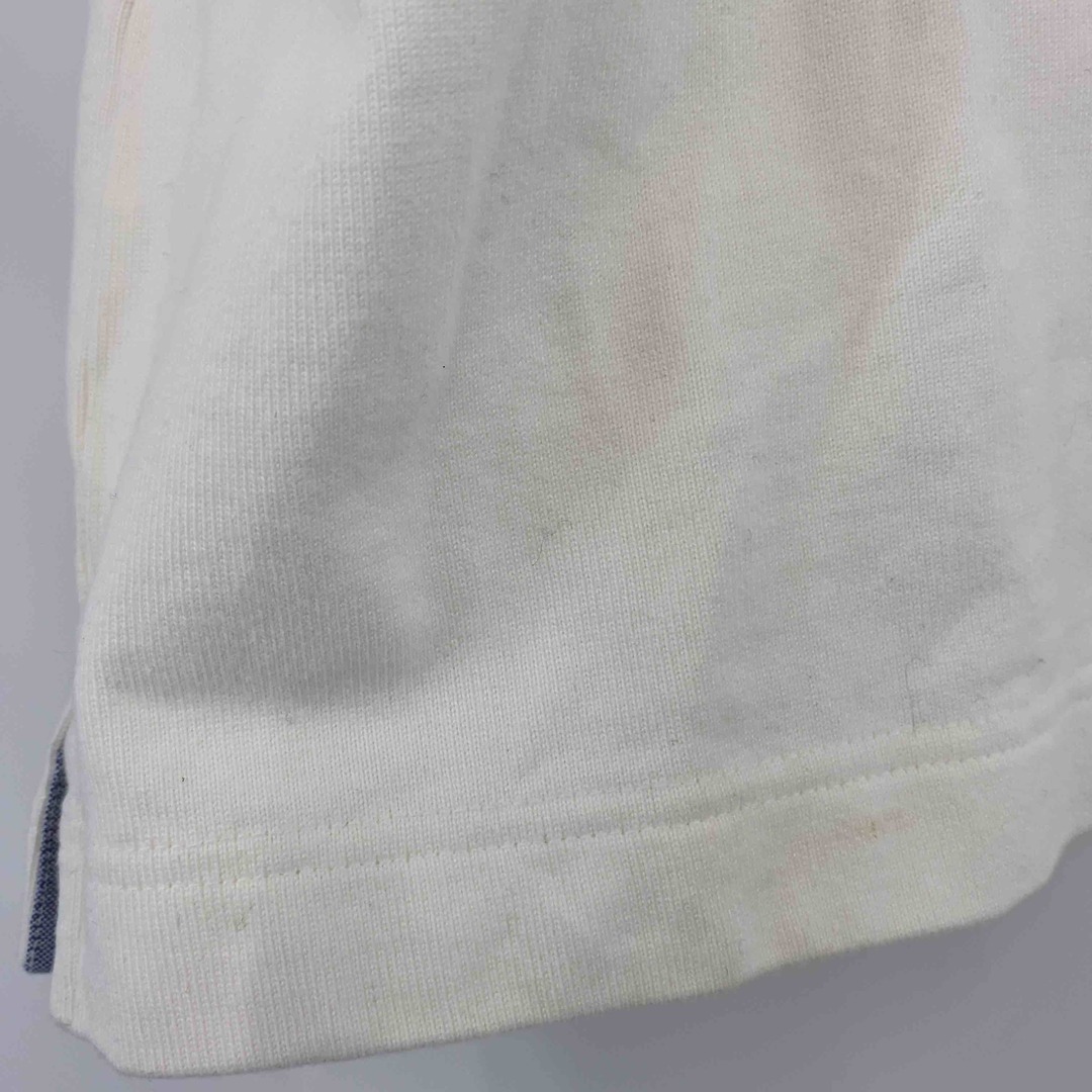 TOMMY HILFIGER(トミーヒルフィガー)のTOMMY HILFIGER トミーヒルフィガー メンズ ポロシャツ フード付き ワッペン ホワイト メンズのトップス(ポロシャツ)の商品写真
