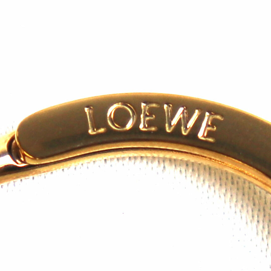 LOEWE(ロエベ)のLOEWE ロエベ アナグラム キーリング ローズマリー C821232X06 レディース【中古】【極美品】 レディースのファッション小物(キーケース)の商品写真