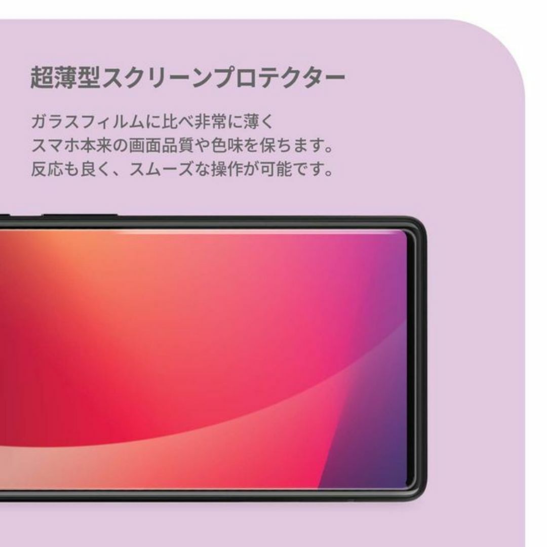 Xperia 1 V SO-51D SOG10 ハイドロゲルフィルム2枚 スマホ/家電/カメラのスマホアクセサリー(保護フィルム)の商品写真