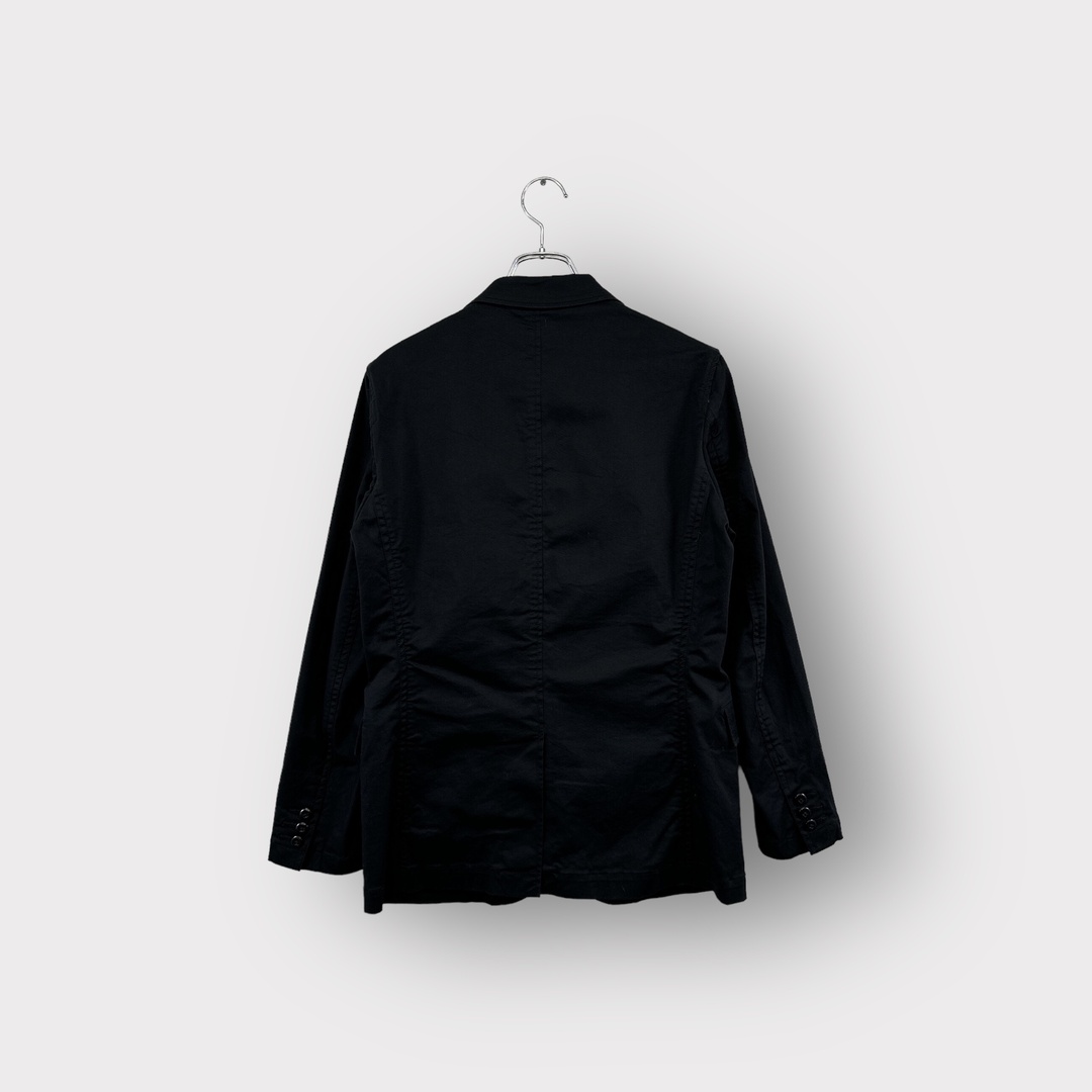 BEAMS ビームス テーラードジャケット シングル コットン ブラック サイズM セレクト ヴィンテージ 6 メンズのジャケット/アウター(テーラードジャケット)の商品写真