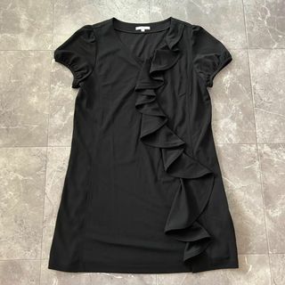 トゥービーシック(TO BE CHIC)のTO BE CHIC トゥービーシック フリル チュニック ワンピース M(チュニック)