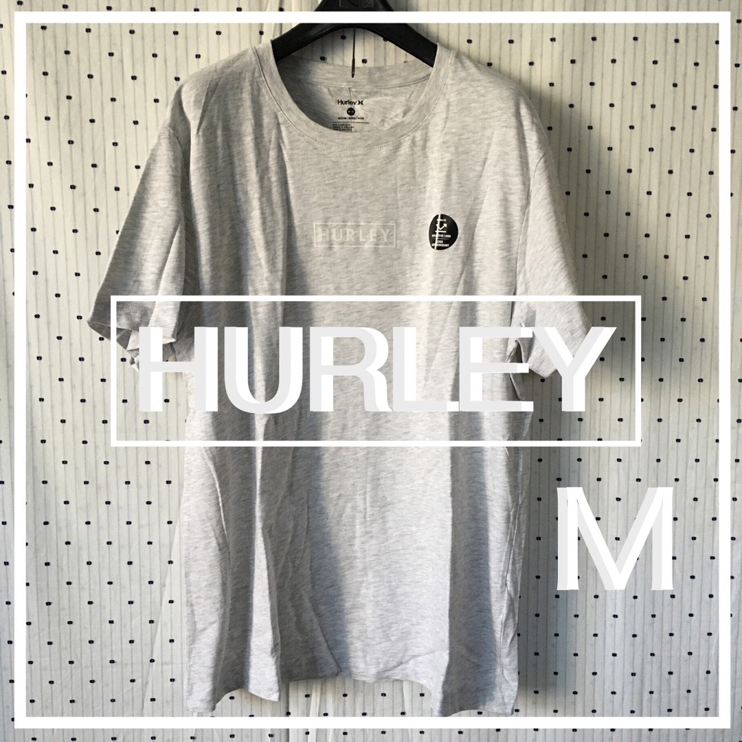 Hurley(ハーレー)のHurleyハーレーUS海外限定リフレクターボックスロゴTシャツＭ メンズのトップス(Tシャツ/カットソー(半袖/袖なし))の商品写真