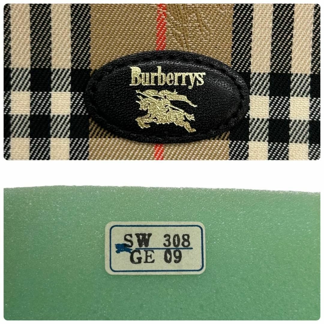 BURBERRY(バーバリー)の美品　Burberrys バーバリーズ　w1 二つ折り　長財布　ノバチェック レディースのトップス(Tシャツ(半袖/袖なし))の商品写真