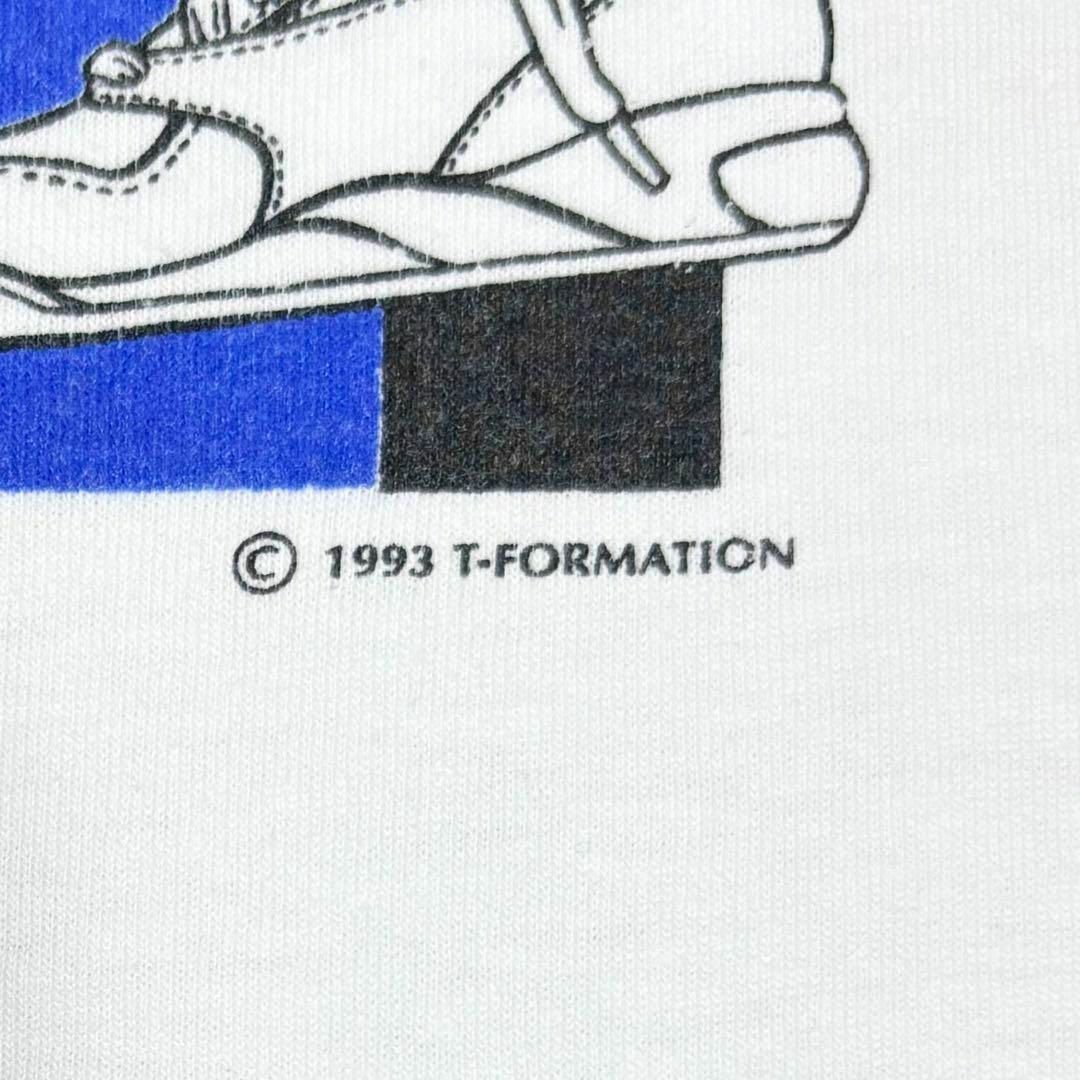 Hanes(ヘインズ)の90s メキシコ製古着　ヴィンテージ　ヘインズ　イベントTシャツ　スニーカー メンズのトップス(Tシャツ/カットソー(半袖/袖なし))の商品写真