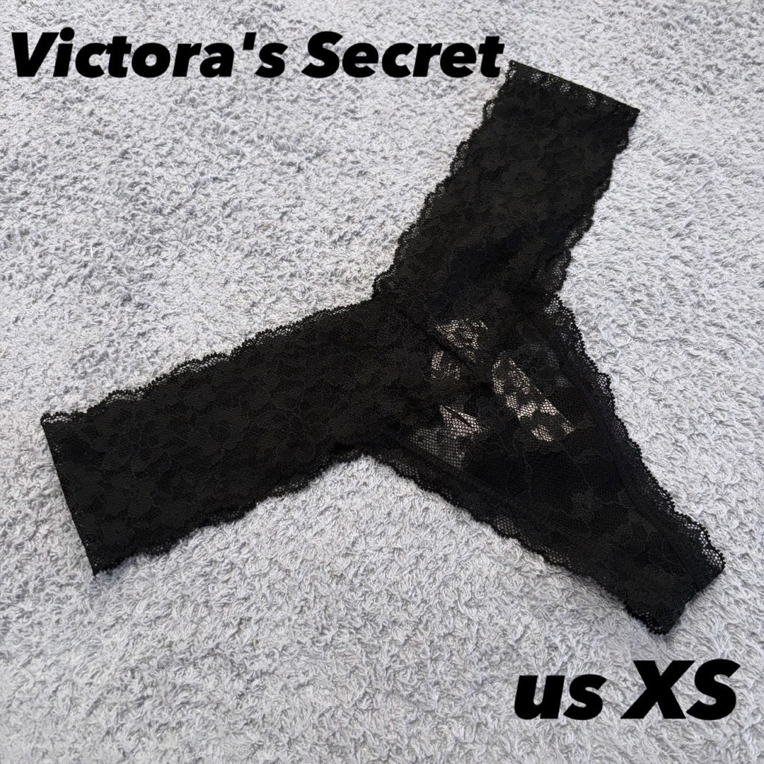 Victoria's Secret(ヴィクトリアズシークレット)のVictora's Secret 大人気ショーツ 黒 ブラック レース レディースの下着/アンダーウェア(ショーツ)の商品写真