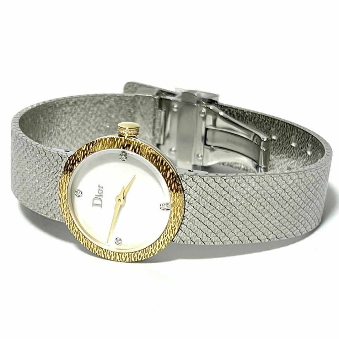 Christian Dior(クリスチャンディオール)の【未使用・定価65万】ディオール　時計　腕時計　ラデドゥ　K18ゴールド　ダイヤ レディースのファッション小物(腕時計)の商品写真