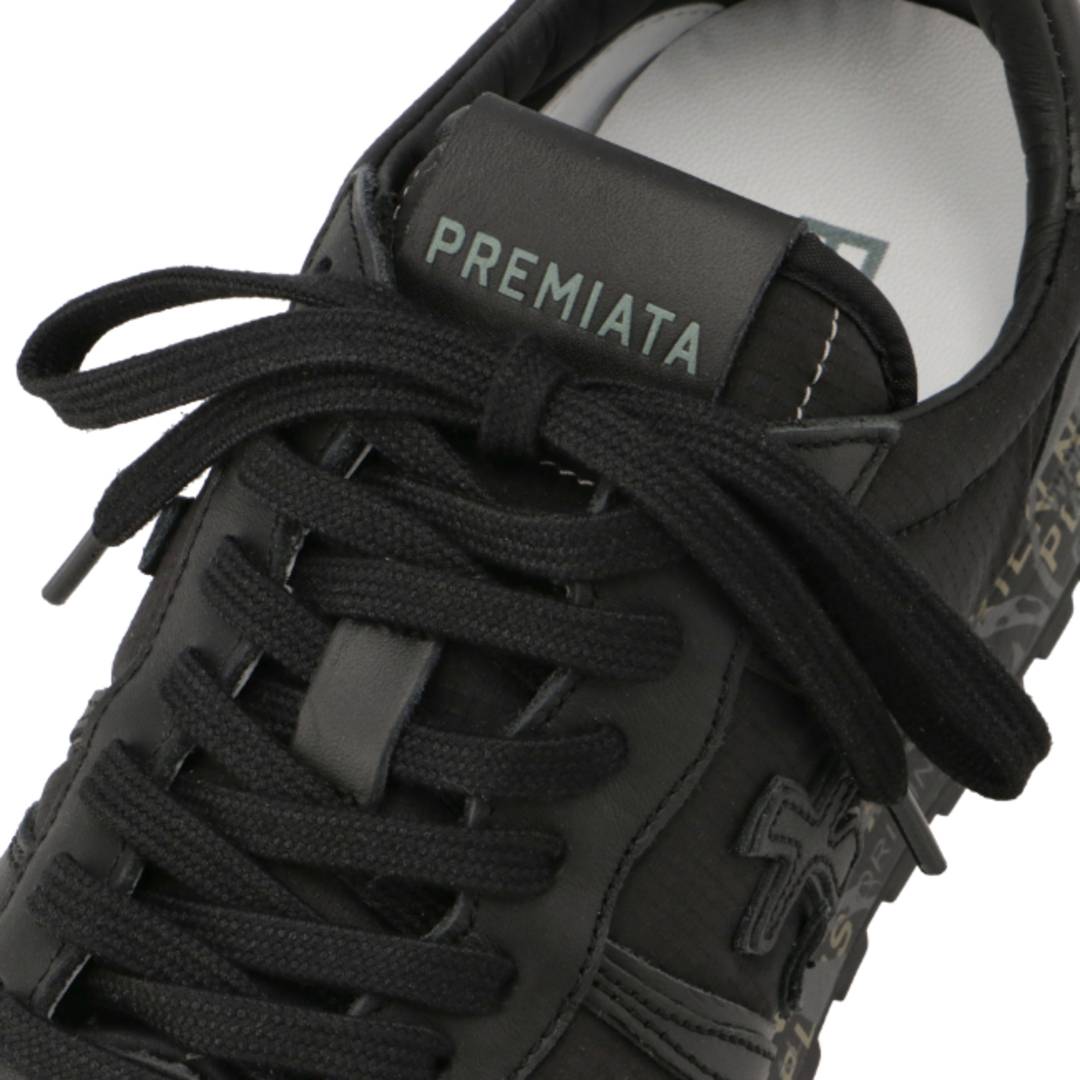 PREMIATA(プレミアータ)のプレミアータホワイト/PREMIATA WHITE シューズ メンズ レザー×ナイロン スニーカー BLACK ERIC-0003-4939 _0410ff メンズの靴/シューズ(スニーカー)の商品写真