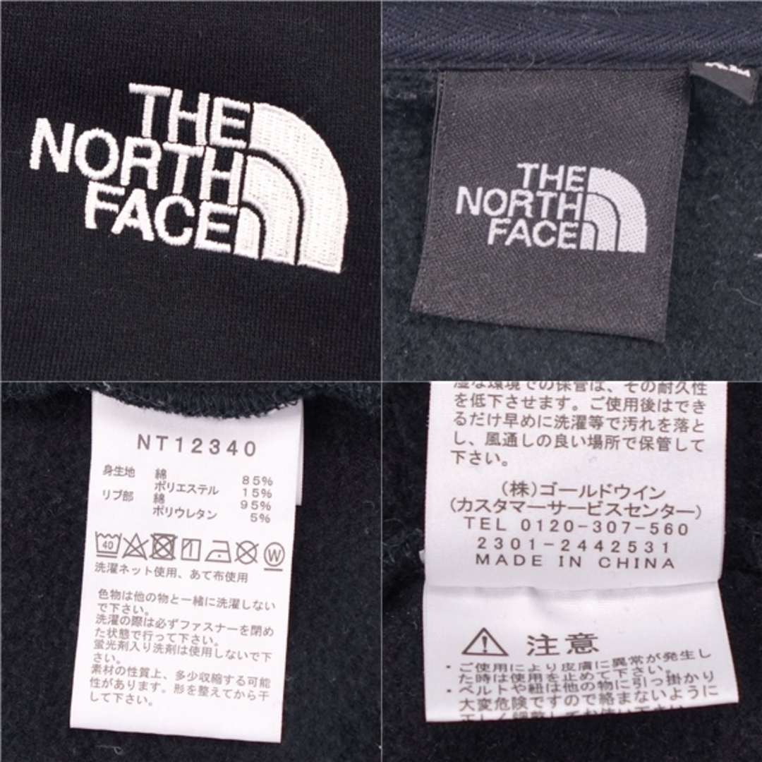 THE NORTH FACE(ザノースフェイス)の美品 ザノースフェイス THE NORTH FACE スウェット パーカー リアビューフルジップフーディー NT12340 メンズ XL メンズのトップス(パーカー)の商品写真