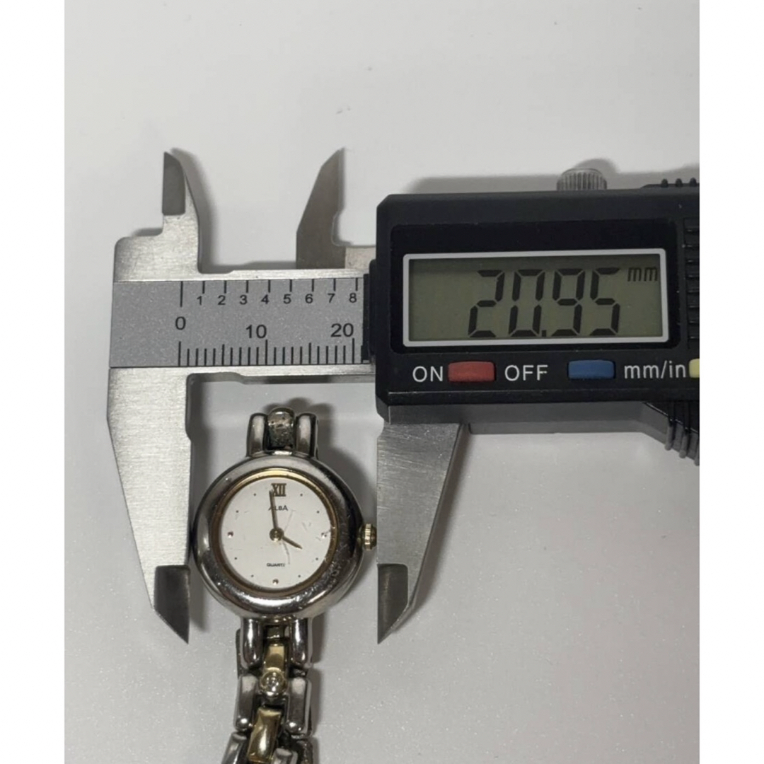 SEIKO(セイコー)のSEIKO ALBAレディース クォーツ メタルブレス V232-0610 レディースのファッション小物(腕時計)の商品写真