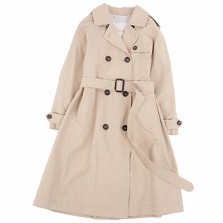 マックスマーラ Max Mara The Cube コート トレンチコート 無地 コットン アウター レディース JI42 ベージュ