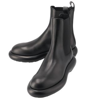 ジルサンダー(Jil Sander)のジルサンダー/JIL SANDER ブーツ メンズ カーフレザー サイドゴアブーツ BLACK J32WU0032-PR425-001 _0410ff(ブーツ)