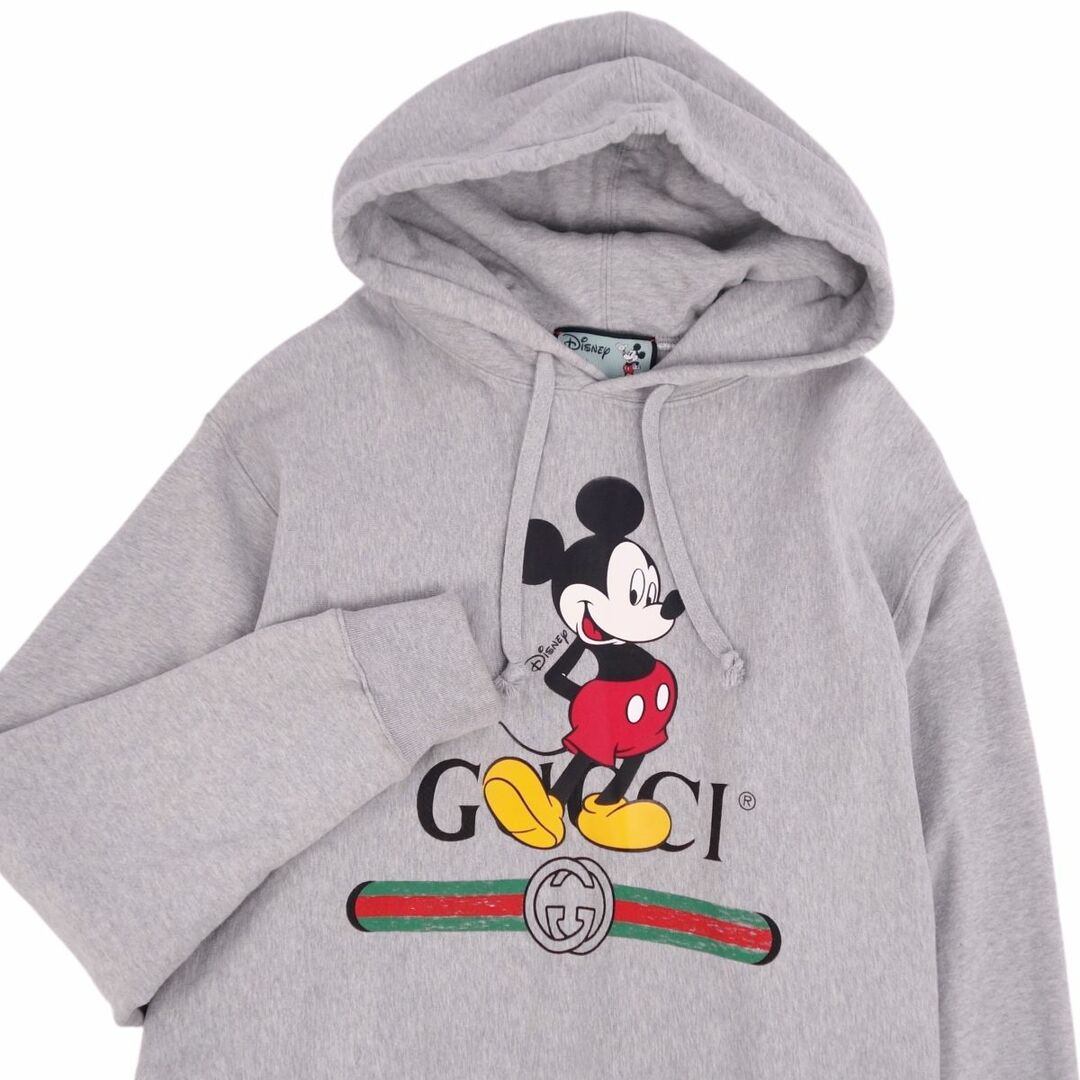 Gucci(グッチ)の美品 グッチ ディズニー GUCCI Disney スウェット パーカー 20SS プルオーバー ミッキーマウス Mickey GG ロゴ メンズ M メンズのトップス(パーカー)の商品写真