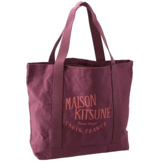 MAISON KITSUNE' - メゾンキツネ/MAISON KITSUNE バッグ メンズ UPDATED PALAIS ROYAL SHOPPING BAG トートバッグ GRAPE LW05102WW0008-0001-P564 _0410ff