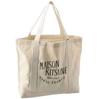 メゾンキツネ(MAISON KITSUNE')のメゾンキツネ/MAISON KITSUNE バッグ メンズ UPDATED PALAIS ROYAL SHOPPING BAG トートバッグ ECRU LW05102WW0008-0001-P700 _0410ff(トートバッグ)