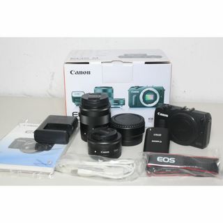 キヤノン(Canon)のCanon/EOS M/ダブルレンズキット/ミラーレス一眼 ④(ミラーレス一眼)