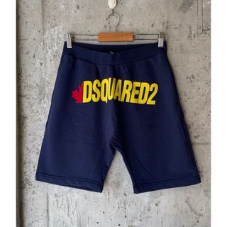 ディースクエアード(DSQUARED2)のDSQUARED2 ディースクエアード スウェット ショート ネイビー 14(ショートパンツ)