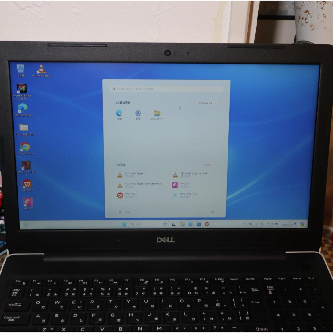 DELL(デル)の極上！Win11高年式10世代Corei3/SSD+HDD/メ8/無線/カメラ スマホ/家電/カメラのPC/タブレット(ノートPC)の商品写真
