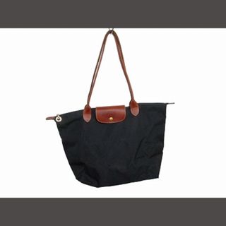 ロンシャン(LONGCHAMP)のロンシャン LONGCHAMP ナイロン トートバッグ ハンドバッグ 黒 ■WY(トートバッグ)