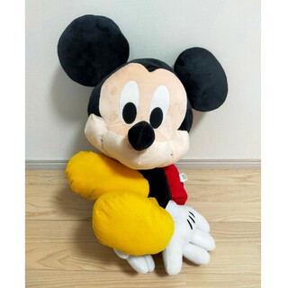 ディズニー(Disney)のミッキーマウスふわふわくたっと超超BIGぬいぐるみ(ぬいぐるみ)