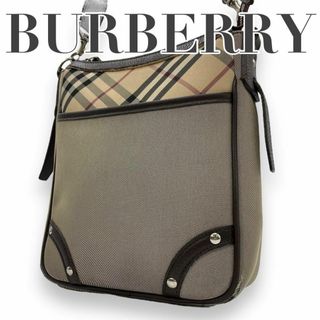 バーバリー(BURBERRY)のBurberry　バーバリー　S11　ナイロン　ノバチェック　ショルダーバッグ(ショルダーバッグ)