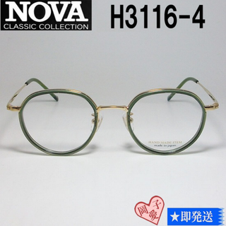 H3116-4-46 国内正規品 NOVA ノヴァ メガネ 眼鏡 フレーム(サングラス/メガネ)