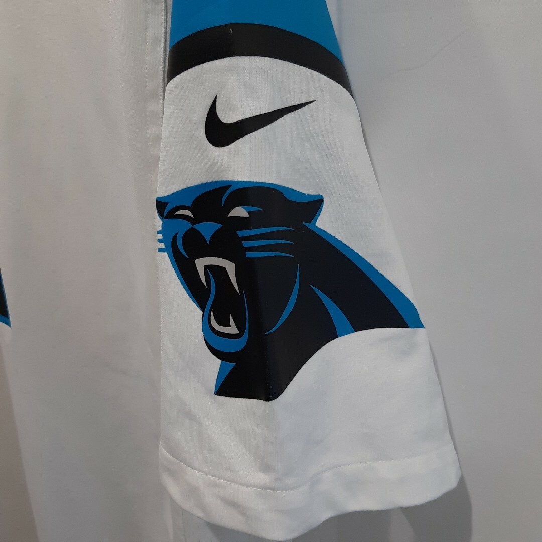 NIKE(ナイキ)のNIKE　ナイキ　フットボールジャージ　カロライナパンサーズ　ニュートン　NFL メンズのトップス(Tシャツ/カットソー(半袖/袖なし))の商品写真