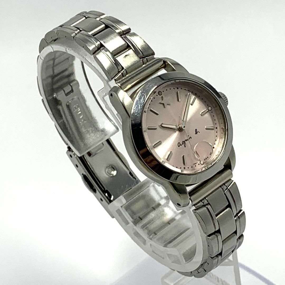 agnes b.(アニエスベー)の892 agnes b 腕時計 レディース アニエスベー デイト 日付 ピンク レディースのファッション小物(腕時計)の商品写真
