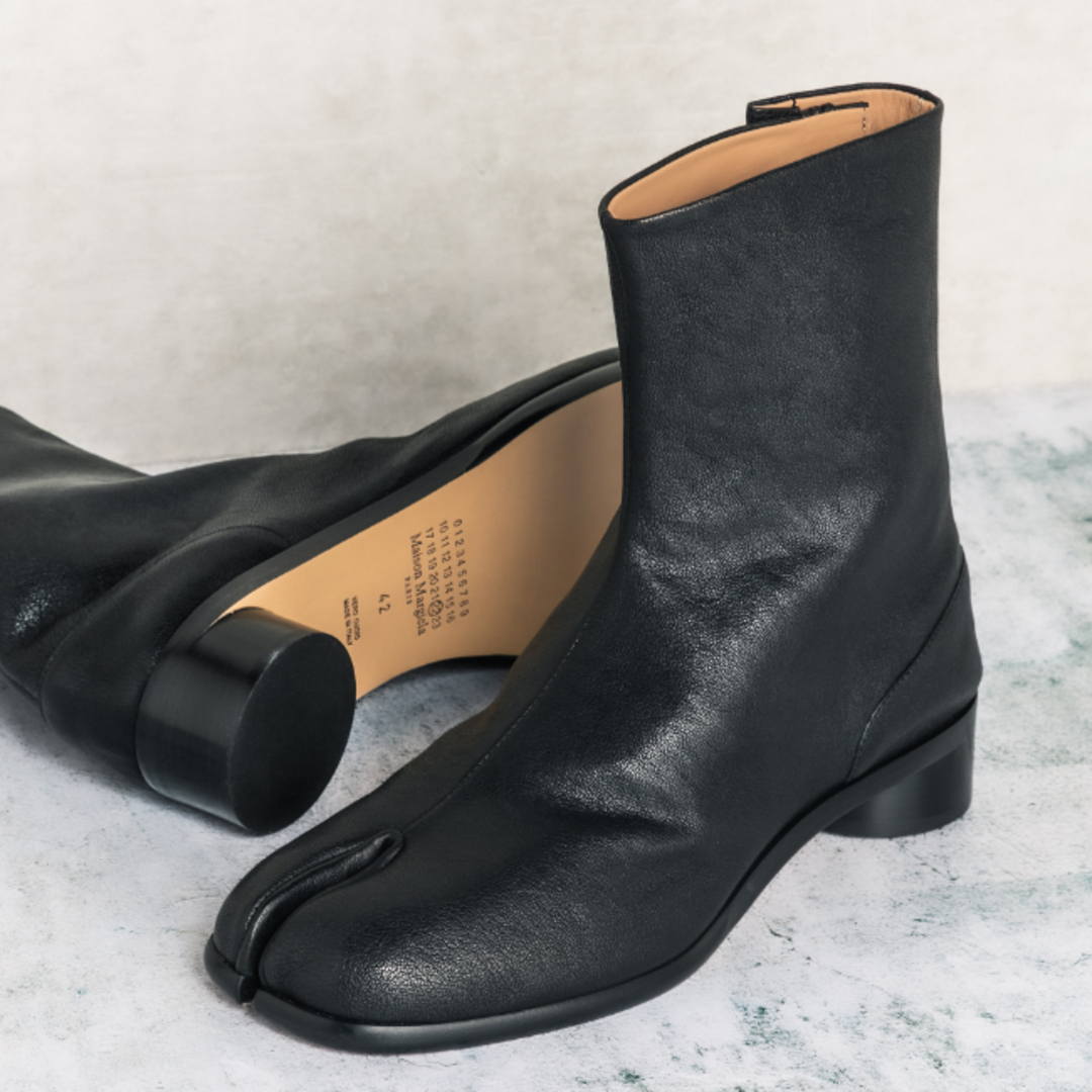 Maison Martin Margiela(マルタンマルジェラ)のメゾン マルジェラ/MAISON MARGIELA ブーツ メンズ TABI BOOTS H30 アンクルブーツ BLACK S57WU0153-PR058-T8013 _0410ff メンズの靴/シューズ(ブーツ)の商品写真