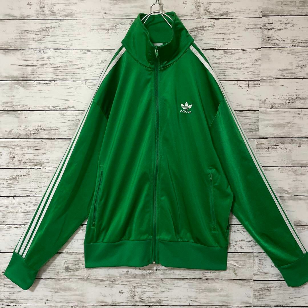 adidas(アディダス)のadidas FIREBIRD TRACK TOP トラックジャケット 緑 メンズのトップス(ジャージ)の商品写真