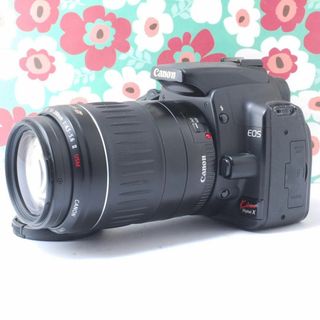 キヤノン(Canon)の❤️スマホに転送❤Canon kiss X望遠レンズ❤️人気機種❤(デジタル一眼)